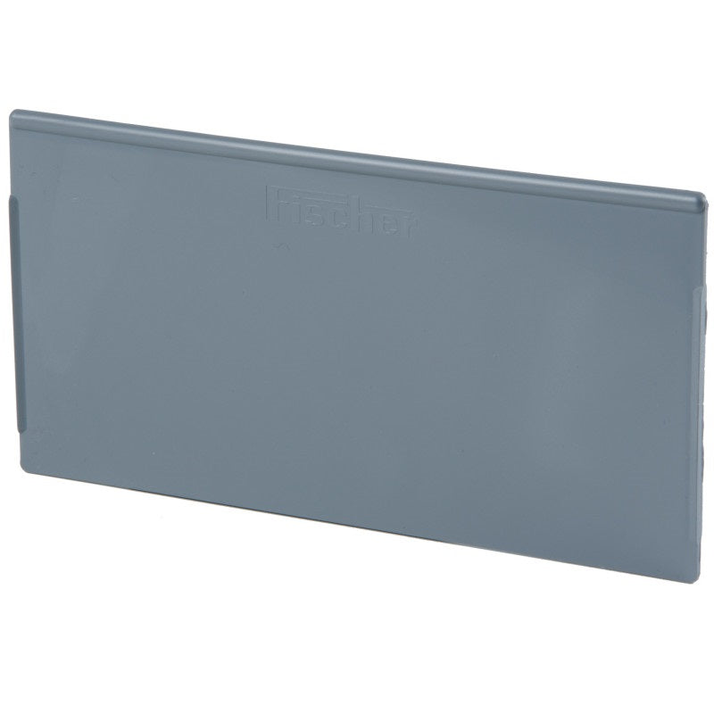 Fischer Plastics Spare Part Tray Divider to suit 200mm Wide Bins - Grey