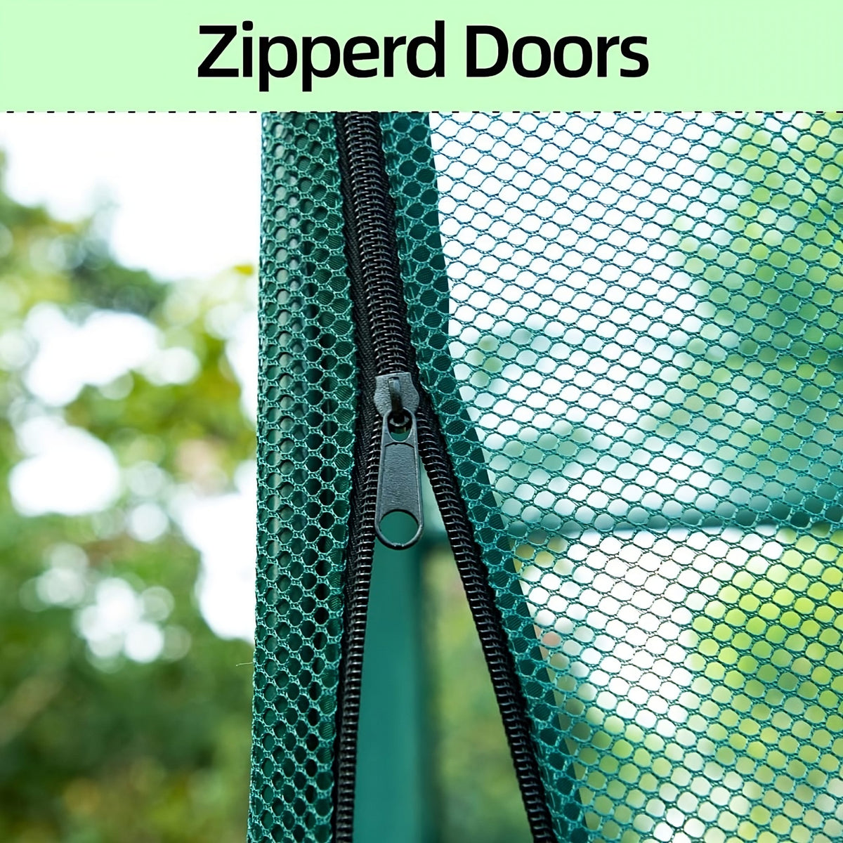 Maze Metal Frame Net Crop Protection Cage - Large 3m x 2m x 2m