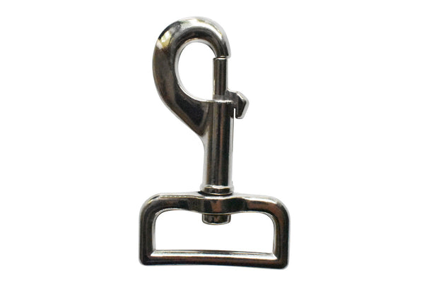 Bolt Snap Hook with Square Swivel 80mm - Zinc Plated
