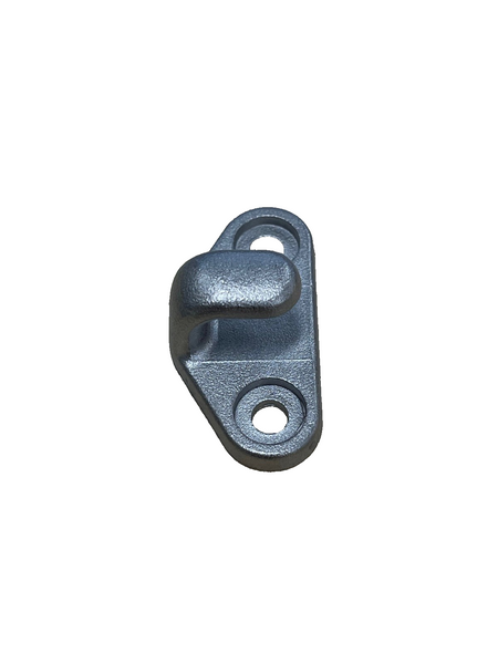 Small Metal Heavy Duty Lashing Hook Stainless Steel - Bushed Matte Finish