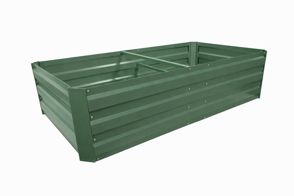Greenlife Premium Large Raised Garden Bed with 4 Support Braces 1800 x 900 x 450mm Eucalypt Green