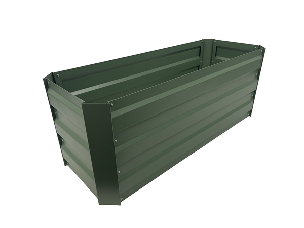 Greenlife Slimline Raised Garden Bed - 1200 x 450 x 450mm - Eucalypt Green
