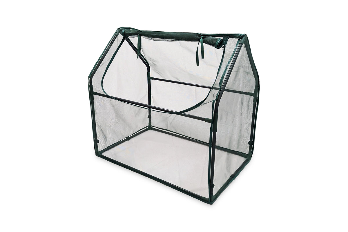 Greenlife Mini Drop Over PE Greenhouse + Netting Cover 880 x 580 x 820mm
