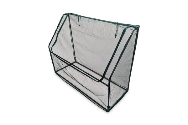 Greenlife Lean-To Drop Over PE Greenhouse + Netting Cover 1250 x 500 x 990mm