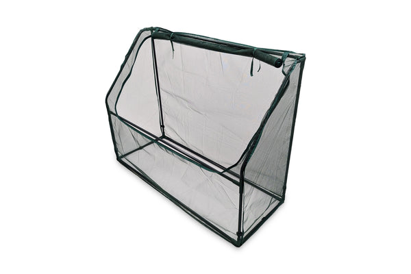 Greenlife Lean-To Drop Over PE Greenhouse + Netting Cover 1250 x 500 x 990mm