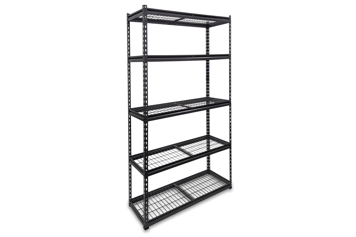 Summit Heavy Duty Rivet Shelving - Mesh Shelves 1830H x 900W x 460D