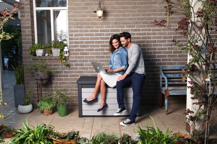 Keter Denali 380L Storage Box - Grey