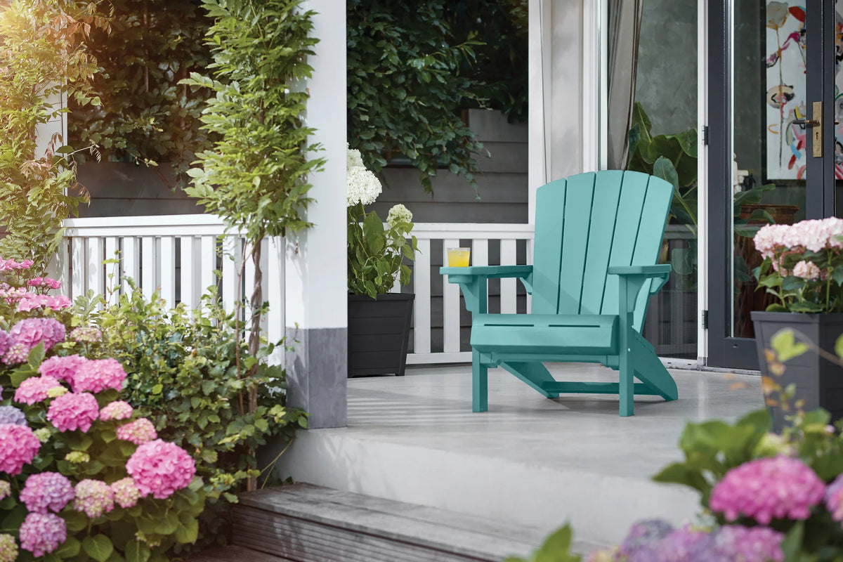 Keter Alpine Adirondack Chair - Turquoise