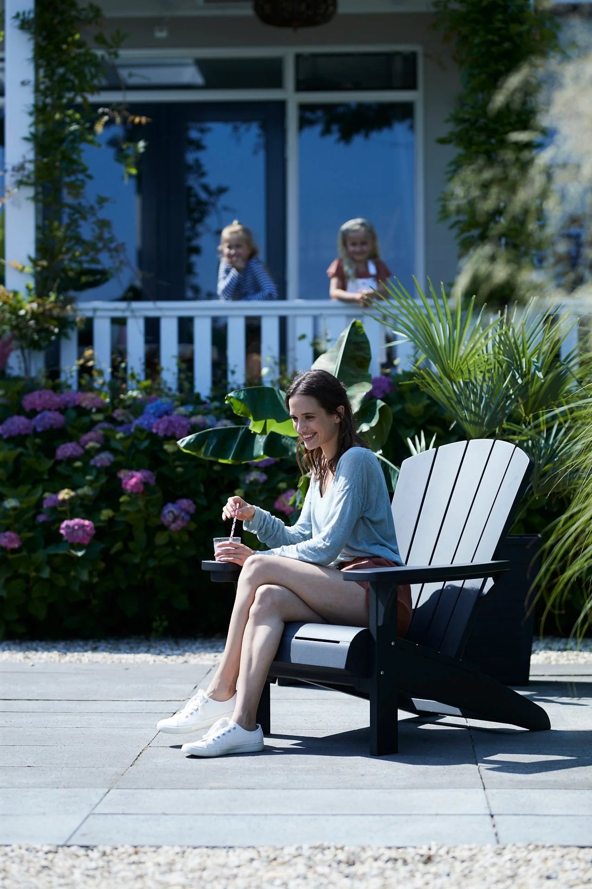 Keter Alpine Adirondack Chair - Graphite