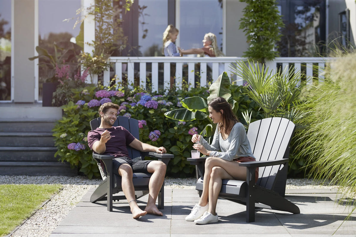 Keter Alpine Adirondack Chair - Graphite