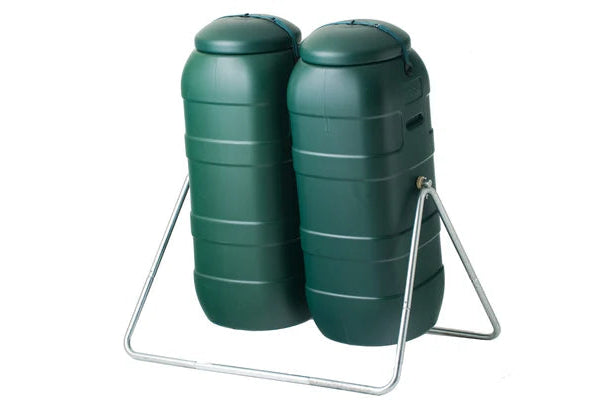Maze 200L Australian Made Twin Organic Roto Compost Tumbler