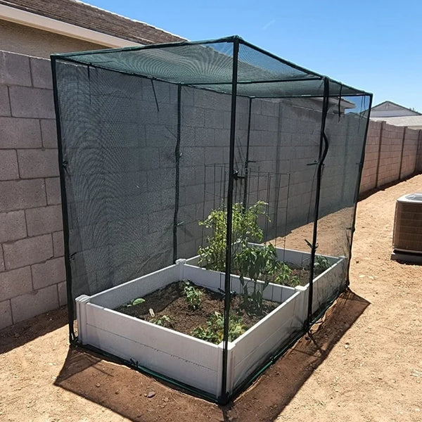 Maze Metal Frame Crop Protection Cage - Medium 2.4m x 1.2m x 1.8m