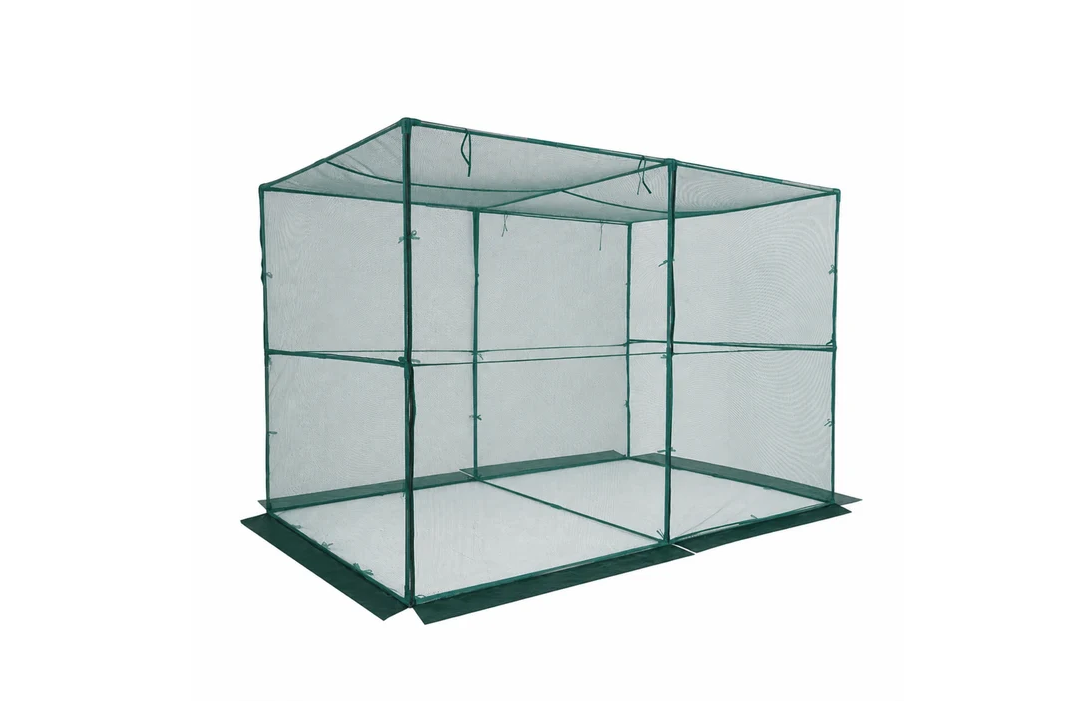 Maze Metal Frame Crop Protection Cage - Medium 2.4m x 1.2m x 1.8m