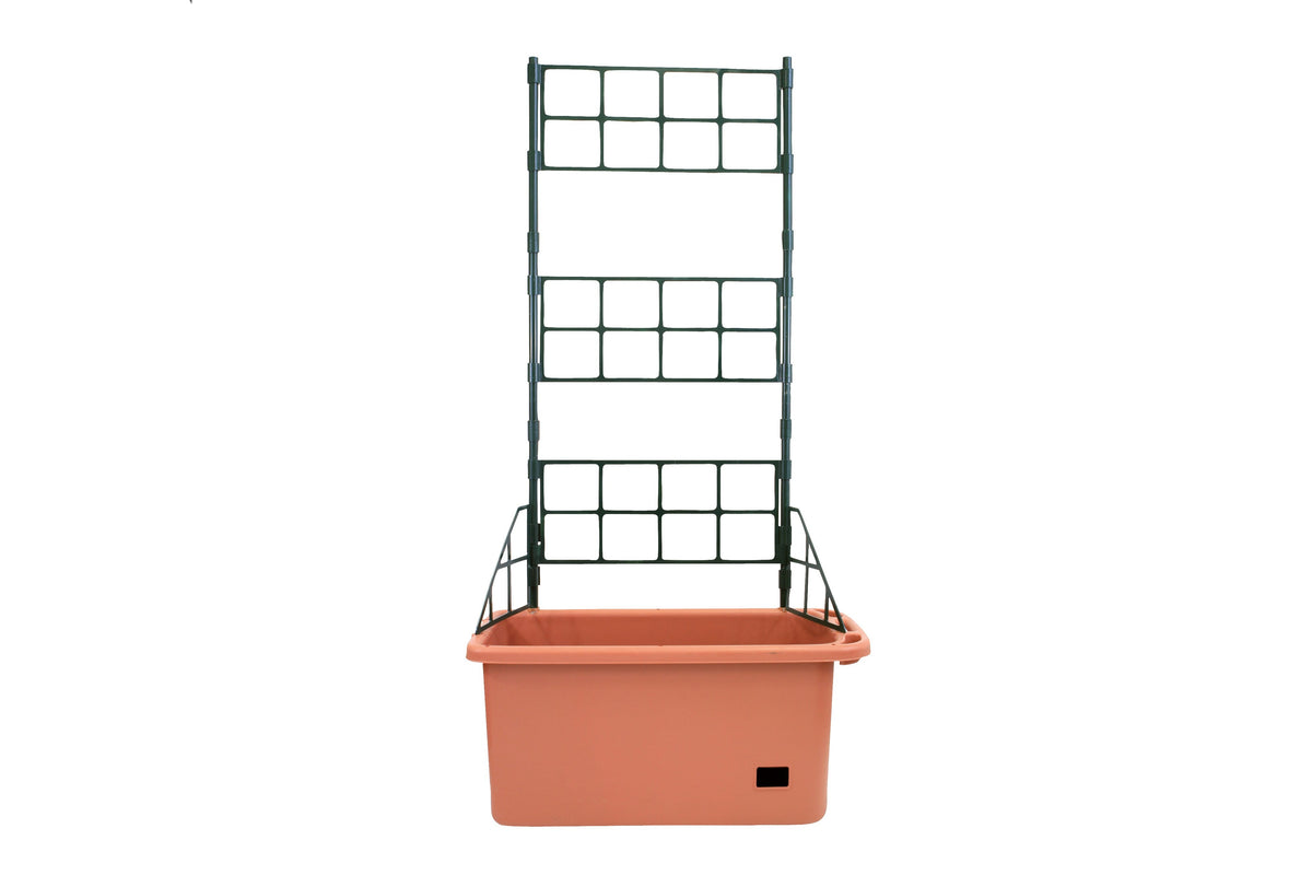 Greenlife Mobile Vege Patch with Self Watering Pot - Terracotta