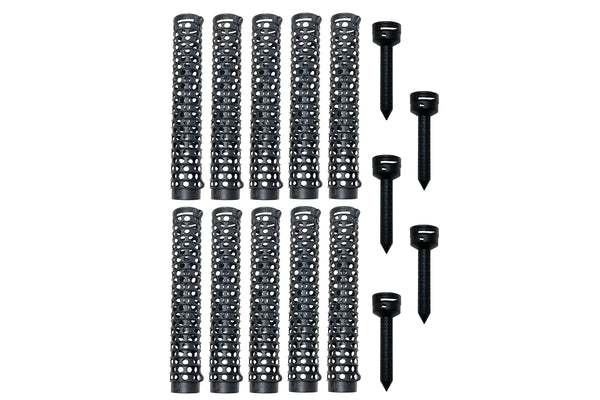 Maze Moss Pole Kit – 10 Pole Pack with 5 Ground Spikes