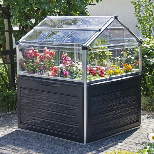 Maze Plant Inn Raised Garden Bed Planter with Mini Greenhouse