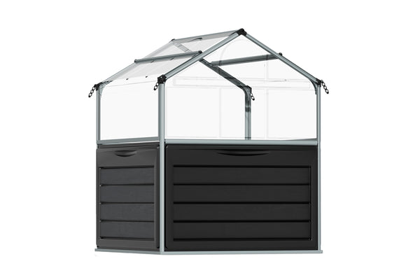 Maze Plant Inn Raised Garden Bed Planter with Mini Greenhouse