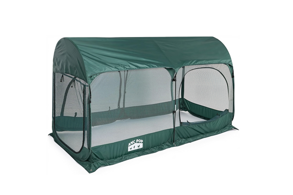 Maze Pop Up Portable Chicken Run Coop - Green