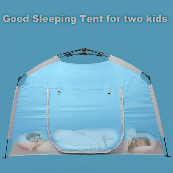 Maze Pop up Play and Sensory Tent with Light Strip - Blue