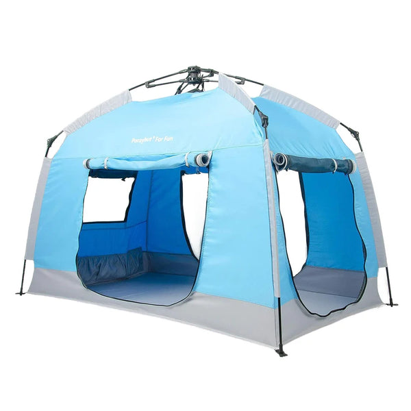 Maze Pop up Play and Sensory Tent with Light Strip - Blue