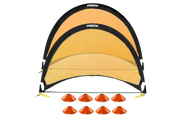 Maze Pop up Soccer Goal Set with Cones and Carry Bag - Arch
