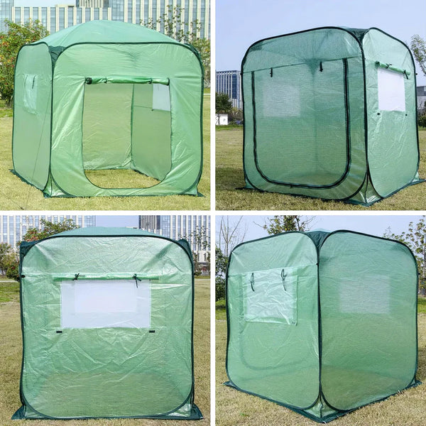 Maze Pop-up Tall Greenhouse Extra Large - 1830W x 1830D x 2150H mm