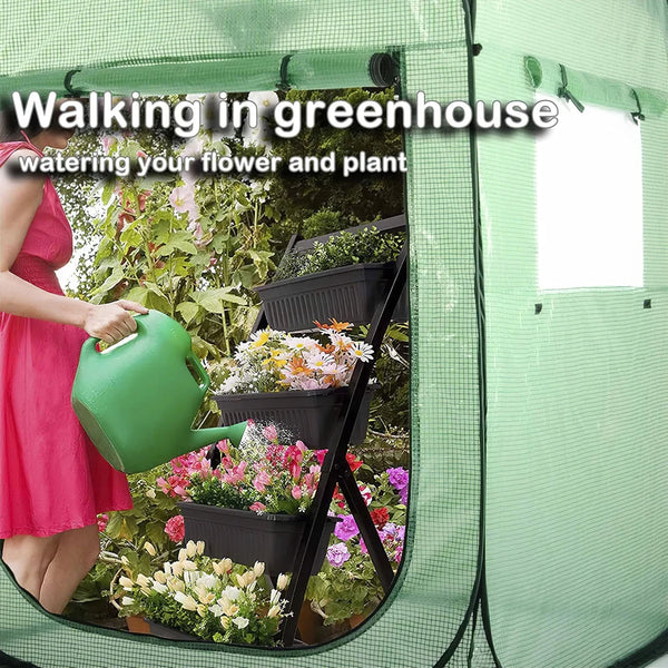 Maze Pop-up Tall Greenhouse Extra Large - 1830W x 1830D x 2150H mm