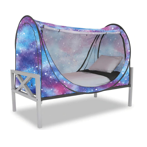 Maze Pop up Play and Sensory Privacy Bed Tent - Galaxy