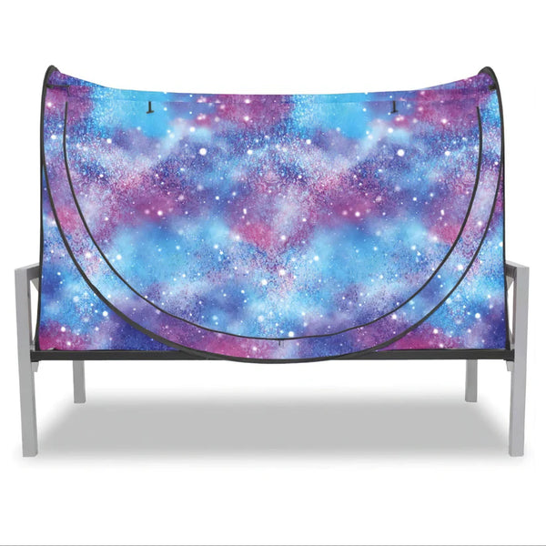Maze Pop up Play and Sensory Privacy Bed Tent - Galaxy