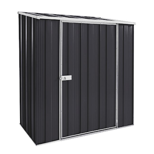 YardStore S53-S Sloped Roof Steel Garden Shed - 1.76m x 1.07m x 2.03m