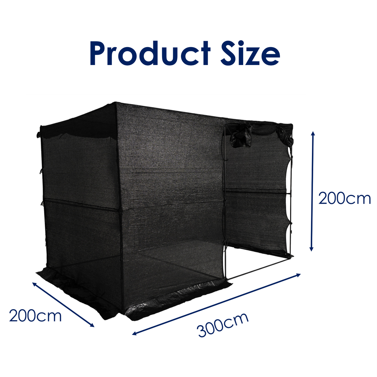Maze Shade Crop Protection Cage – Large 3m x 2m x 2m