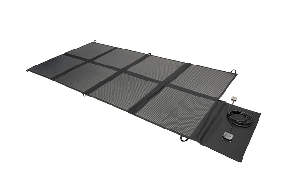 300W Premium Portable Folding Solar Panel Blanket, PWM Controller & Accessories