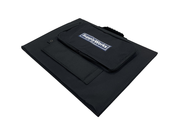 300W Premium Portable Folding Solar Panel Mat, MPPT Controller & Accessories
