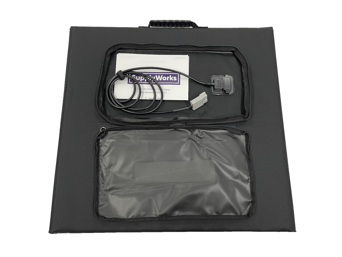 300W Portable Solar Panel Mat with 50A Anderson Plug - Premium ETFE
