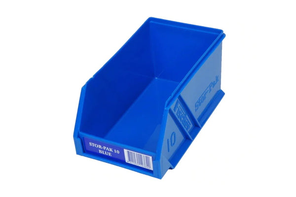 Fischer Plastics Stor-Pak 10 Blue Bin and Container 1L
