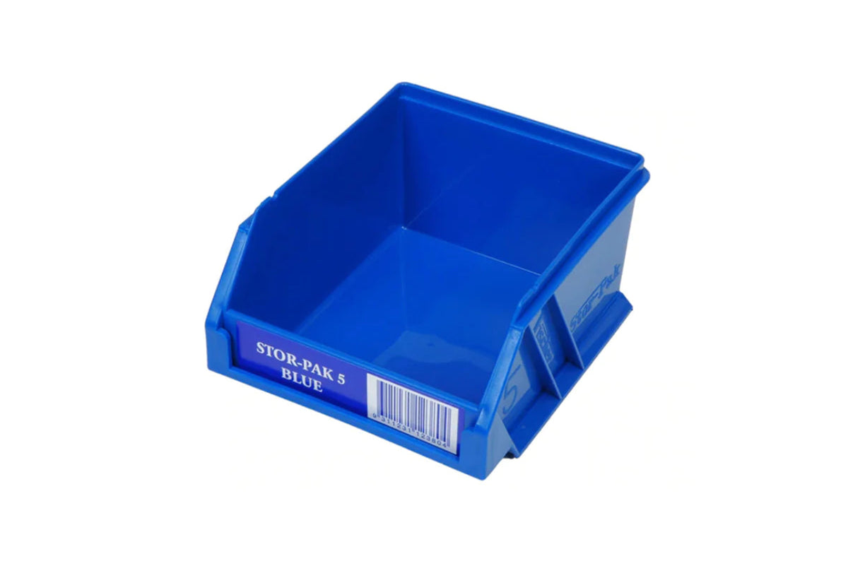 Fischer Plastics Stor-Pak 5 Blue Bin and Container 0.5L