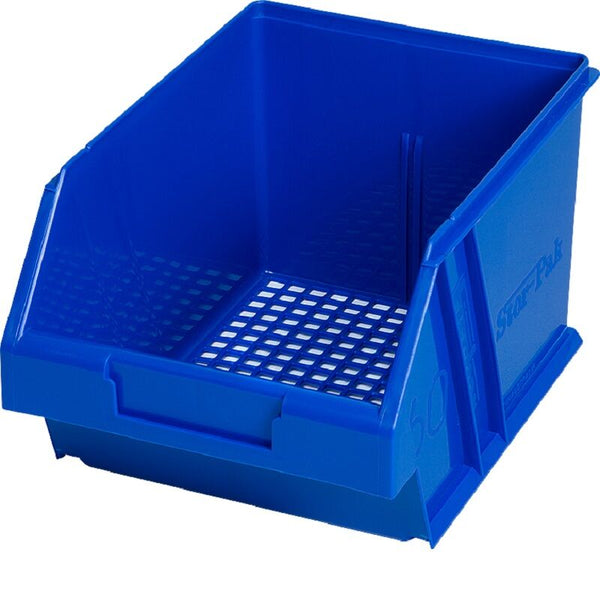 Fischer Plastics Stor-Pak 60 Blue Bin with Mesh Base 6L