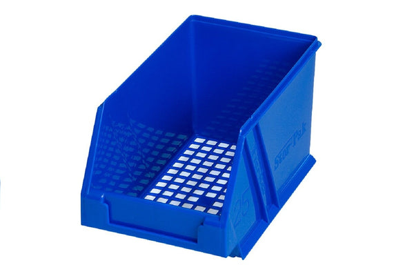 Fischer Plastics Stor-Pak 25 Blue Bin with Mesh Base 2.5L