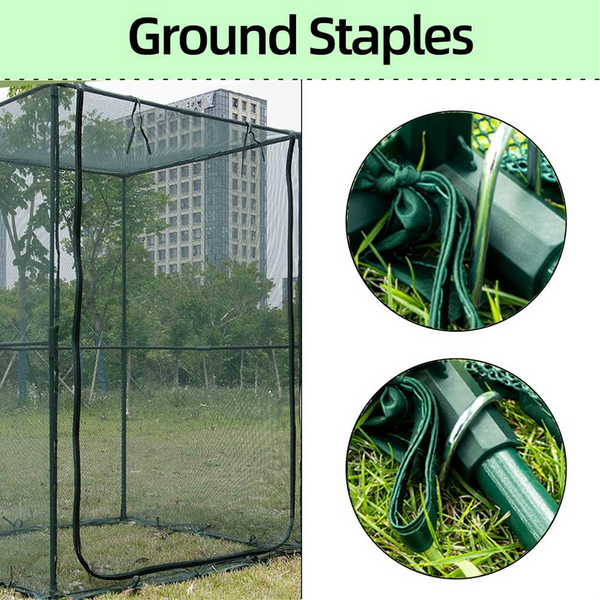 Maze Tall Netting Crop Protection Cage – 1.25m² X 1.8m High