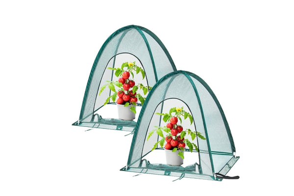 Maze Twin Pack Net Garden Covers – 0.92m² X 1m High