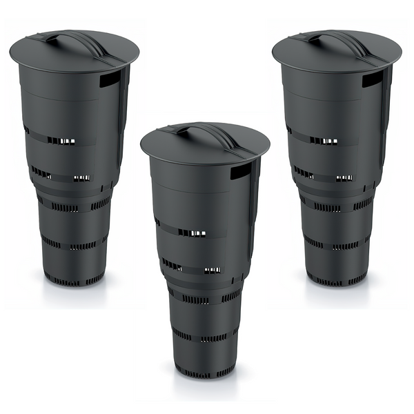 Maze 11L Underground Composter Tower Worm Farm - Anthracite 3 Pack