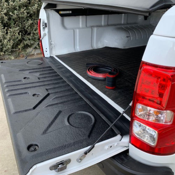Universal Rubber Tailgate Gap Filler Cover Kit 2m x 110mm