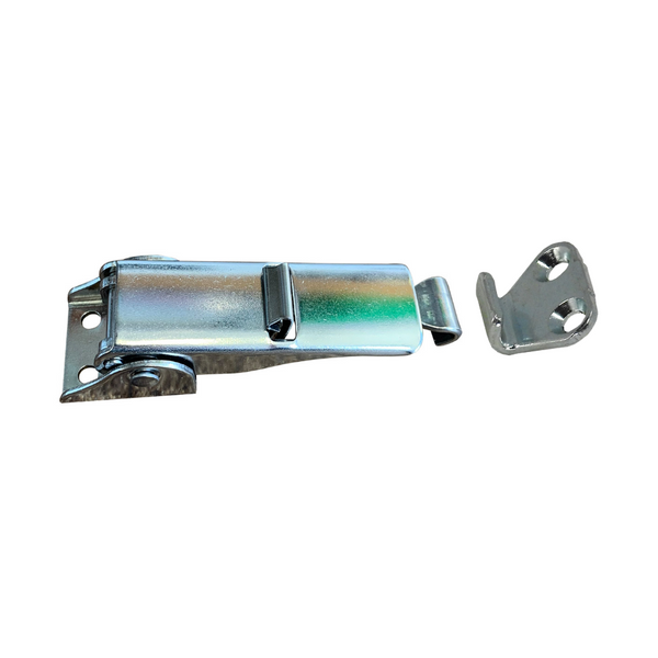 Over-Centre Latch 55mm - 85mm with Keeper Plate - 304 Stainless Steel
