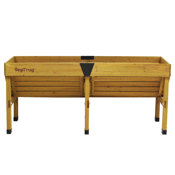 VegTrug Wooden Raised Planter Medium - Natural