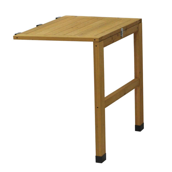 VegTrug Timber Side Table for Classic Planter - Natural