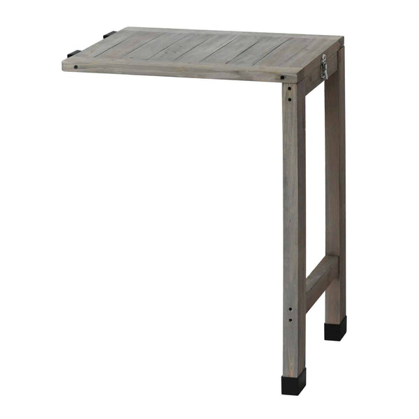 VegTrug Timber Side Table for Wall-hugger and Nursery - Grey Wash