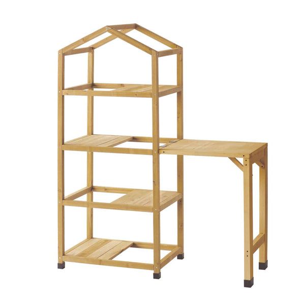 VegTrug Timber Side Table for Wall-hugger and Nursery - Natural