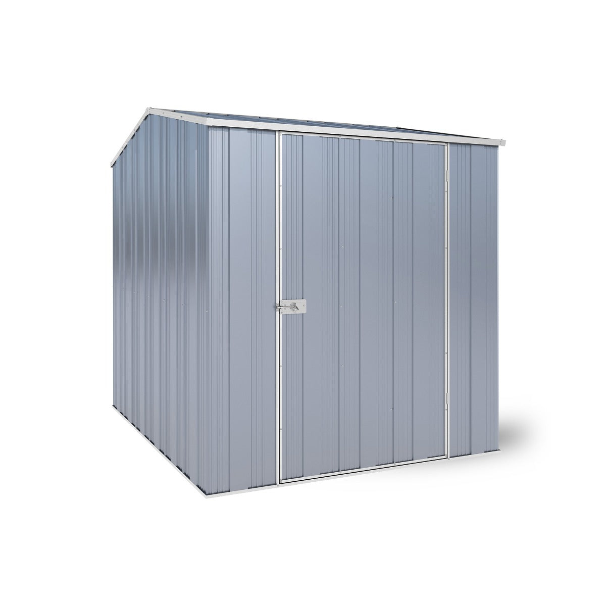 YardStore G56-S Gable Roof Steel Garden Shed - 1.76m x 2.1m x 2.02m