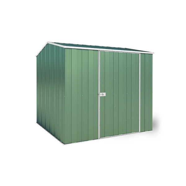 YardStore G66-S Gable Roof Steel Garden Shed - 2.1m x 2.1m x 2.02m