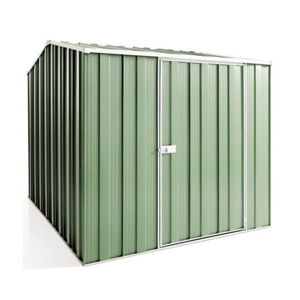 YardStore G68-S Gable Roof Steel Garden Shed - 2.1m x 2.8m x 2.08m